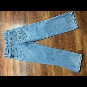 Boys’ Size 6 Cinch, boot-cut western jean.